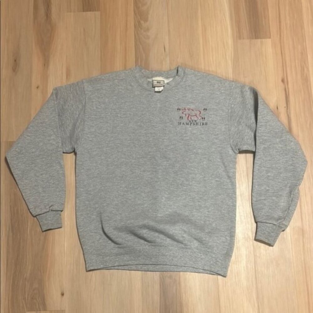 Gray Hampshire Crewneck Sweater